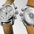 montre Longines avec un boîtier en acier, un cadran argent et un diamètre de 42 - thumb