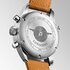 montre Longines avec un boîtier en acier, un cadran argent et un diamètre de 42 - thumb