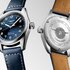 Longines horloge met een kast in staal, met een wijzerplaat in het blauw en een diameter van 40 - thumb