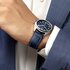 Longines horloge met een kast in staal, met een wijzerplaat in het blauw en een diameter van 40 - thumb