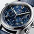 montre Longines avec un boîtier en acier, un cadran bleu et un diamètre de 42 - thumb
