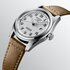 Longines horloge met een kast in staal, met een wijzerplaat in het zilver en een diameter van 40 - thumb