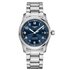 Longines horloge met een kast in staal, met een wijzerplaat in het blauw en een diameter van 42 mm - thumb