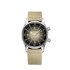Longines horloge met een kast in staal, met een wijzerplaat in het beige en een diameter van 36 mm - thumb