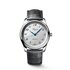 Longines horloge met een kast in staal, met een wijzerplaat in het zilver en een diameter van 40 - thumb