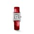 montre Longines avec un boîtier en acier et un cadran argent - thumb