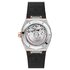 Omega horloge met een kast in rosé goud op staal, met een wijzerplaat in het zilver en een diameter van 39 - thumb