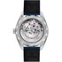Omega horloge met een kast in staal, met een wijzerplaat in het blauw en een diameter van 41 - thumb