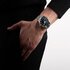 Omega horloge met een kast in staal, met een wijzerplaat in het zwart en een diameter van 41 - thumb
