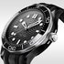 Omega horloge met een kast in keramiek, met een wijzerplaat in het zwart en een diameter van 43,5 - thumb