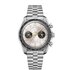 Omega horloge met een kast in staal, met een wijzerplaat in het zilver en een diameter van 43 mm - thumb