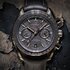 Omega horloge met een kast in keramiek, met een wijzerplaat in het grijs en een diameter van 44 - thumb