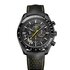 montre Omega avec un boîtier en céramique, un cadran noir et un diamètre de 44 - thumb
