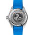 Omega horloge met een kast in staal, met een wijzerplaat in het blauw en een diameter van 45,5 - thumb