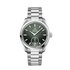 Omega horloge met een kast in staal, met een wijzerplaat in het groen en een diameter van 38 mm - thumb
