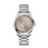 Omega horloge met een kast in staal, met een wijzerplaat in het beige en een diameter van 38 - thumb