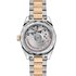 Omega horloge met een kast in geel goud op staal, met een wijzerplaat in het geel en een diameter van 34 - thumb