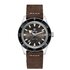 Rado horloge met een kast in staal, met een wijzerplaat in het zwart en een diameter van 42 mm - thumb