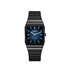 Rado horloge met een kast in keramiek en een wijzerplaat in het blauw - thumb