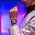 Rado horloge met een kast in keramiek, met een wijzerplaat in het grijs en een diameter van 38 mm - thumb