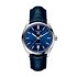 TAG Heuer horloge met een kast in staal, met een wijzerplaat in het blauw en een diameter van 39 - thumb