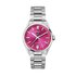 TAG Heuer horloge met een kast in staal, met een wijzerplaat in het roze en een diameter van 36 - thumb