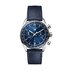 TAG Heuer horloge met een kast in staal, met een wijzerplaat in het blauw en een diameter van 39 mm - thumb