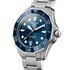 TAG Heuer horloge met een kast in staal, met een wijzerplaat in het blauw en een diameter van 43 mm - thumb