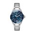 TAG Heuer horloge met een kast in staal, met een wijzerplaat in het blauw met briljant en een diameter van 36 - thumb
