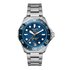 TAG Heuer horloge met een kast in staal, met een wijzerplaat in het blauw en een diameter van 42 - thumb