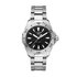 TAG Heuer horloge met een kast in staal, met een wijzerplaat in het zwart en een diameter van 40 mm - thumb