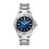 TAG Heuer horloge met een kast in staal, met een wijzerplaat in het blauw en een diameter van 40 - thumb