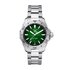 TAG Heuer horloge met een kast in staal, met een wijzerplaat in het groen en een diameter van 40 - thumb