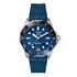 TAG Heuer horloge met een kast in staal, met een wijzerplaat in het blauw en een diameter van 42 mm - thumb