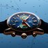 TAG Heuer horloge met een kast in rosé goud, met een wijzerplaat in het blauw en een diameter van 39 - thumb
