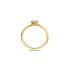 The Exclusive Collection verlovingsring in geel goud 18kt met peervormige diamant van 0,18 karaat als hoofdsteen omringd door briljanten van 0,06 karaat - thumb