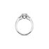 The Exclusive Collection verlovingsring in wit goud 18kt met briljant (ronde diamant) van 1,05 karaat en peervormige diamant - thumb