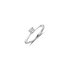 bague de fiançailles The Exclusive Collection en or blanc 18 ct avec brillant (diamant rond) de 0.31 carat - thumb