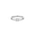 The Exclusive Collection verlovingsring in wit goud 18kt met briljant (ronde diamant) van 0,24 karaat - thumb