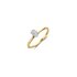 bague de fiançailles The Exclusive Collection en or jaune 18 ct avec diamant ovale de 0.46 carat - thumb