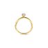 The Exclusive Collection verlovingsring in geel goud 18kt met ovalen diamant van 0,50 karaat - thumb