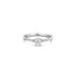 The Exclusive Collection verlovingsring in wit goud 18kt met ovalen diamant van 0,40 karaat als hoofdsteen omringd door briljanten van 0,15 karaat - thumb