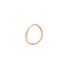 DoDo ring in rosé goud 9kt met briljant van 0,09 karaat - thumb