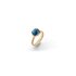 bague Ole Lynggaard en or jaune 18 ct avec topaze bleu london - thumb