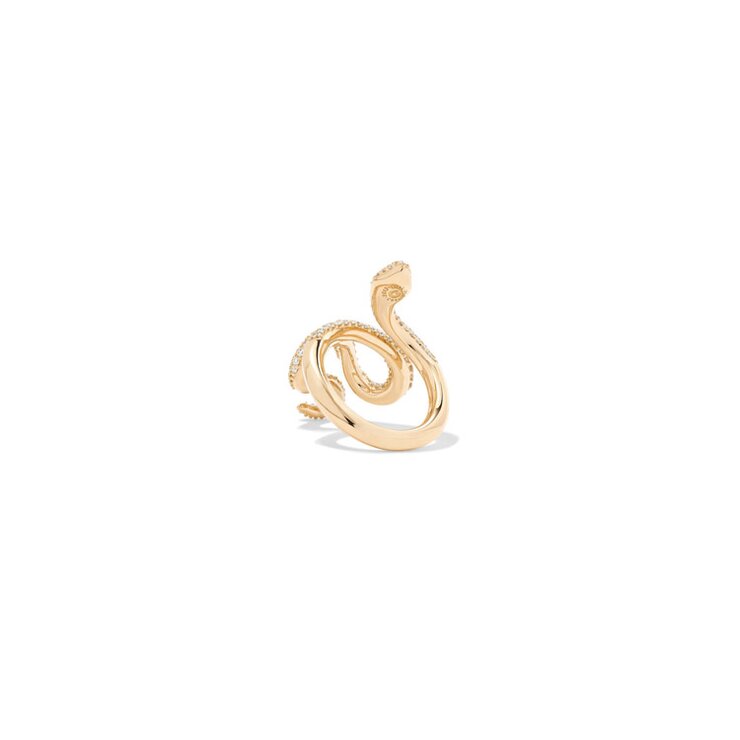 Ole Lynggaard ring in geel goud 18kt met briljant van 1,35 karaat