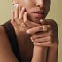 Ole Lynggaard ring in geel goud 18kt met quartz rutile omringd door briljanten van 0,06 karaat - thumb