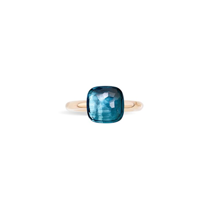 Pomellato ring in rosé goud 18kt met topaas london