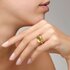 Pomellato ring in rosé goud 18kt met quartz lemon - thumb