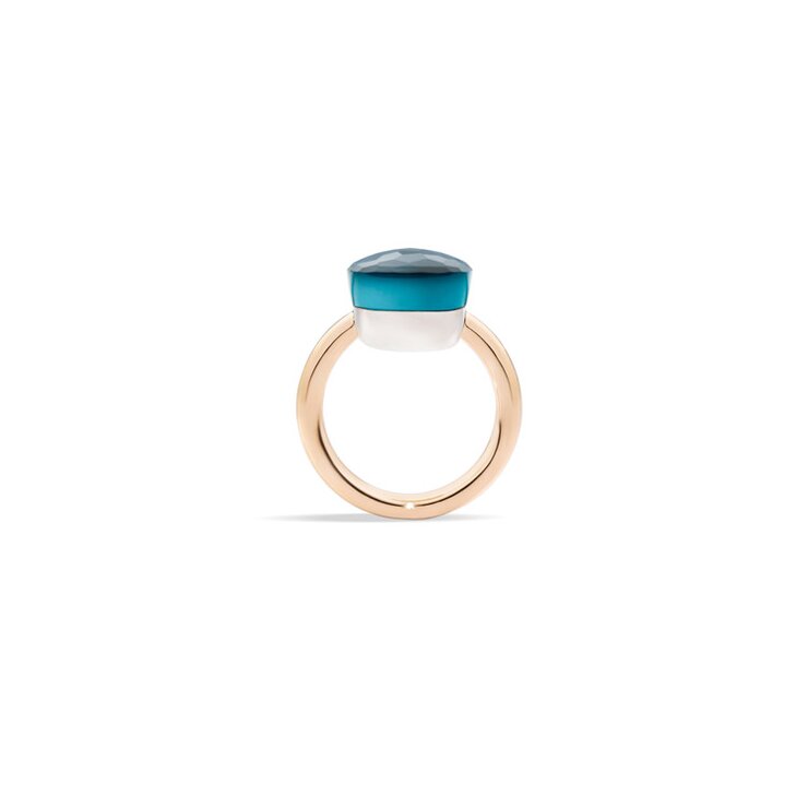 Pomellato ring in rosé goud 18kt met topaas london