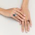 Pomellato ring in rosé goud 18kt met topaas incoloré - thumb